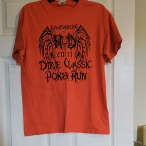 Harley-Davidson Orange Short Sleeve Tee